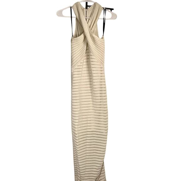 Marciano‎ White Knit Bodycon Bandage Dress sleeveless Small - Picture 1 of 7